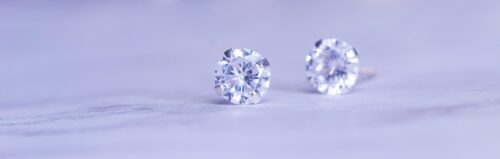 Purple diamonds