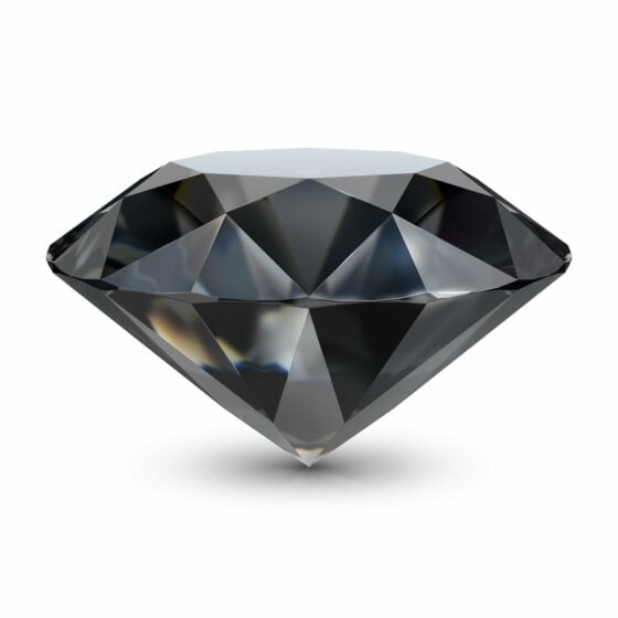 Zwarte diamant waarin u op bestelling kan beleggen bij BAUNAT DIAMONDS